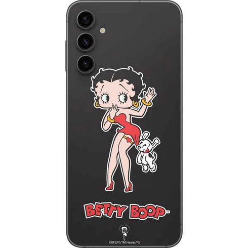 Betty Boop With Puppy Galaxy A14 5G Skin